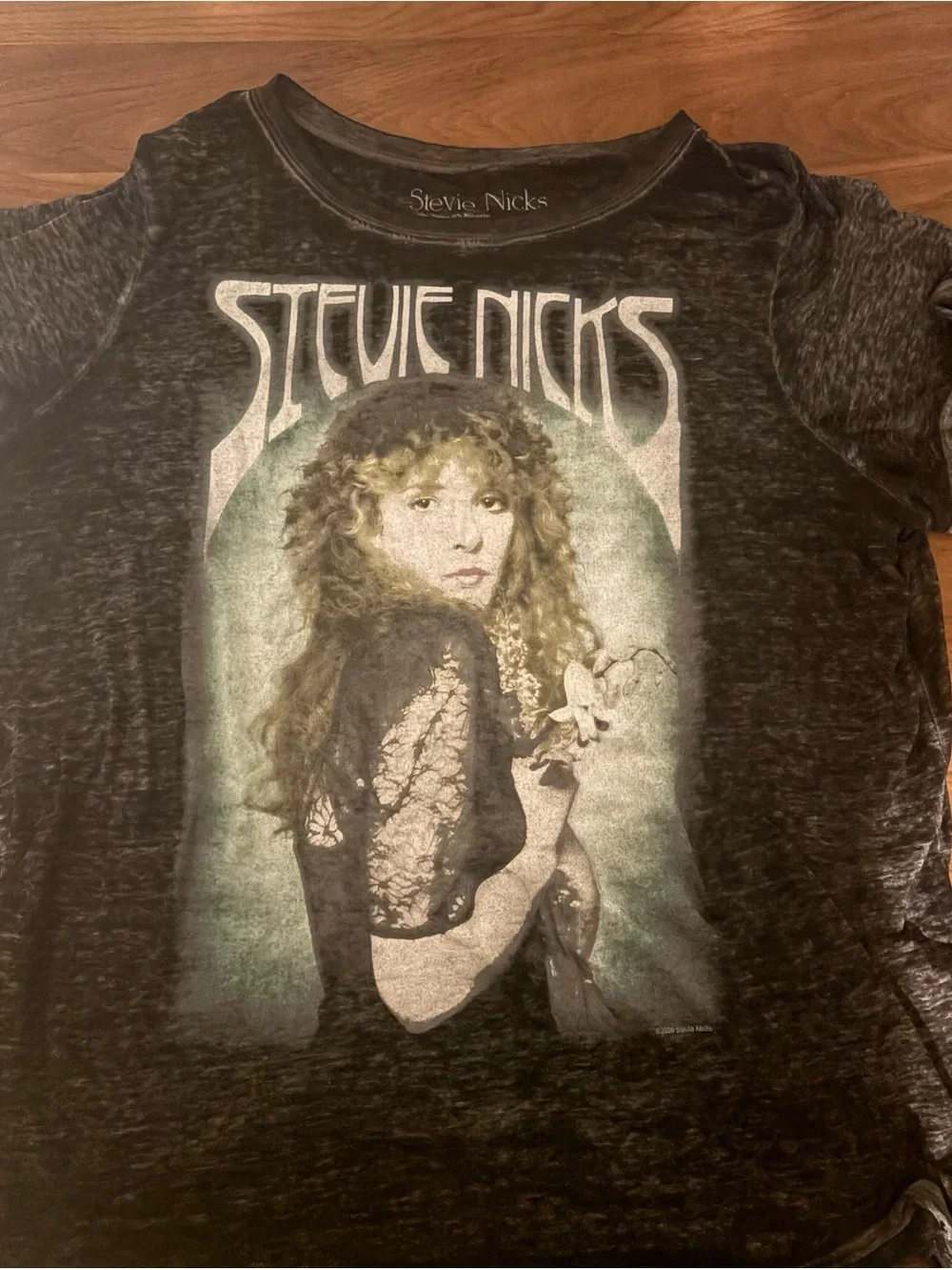 Stevie Nicks Black Graphic Tee - Short Sleeve